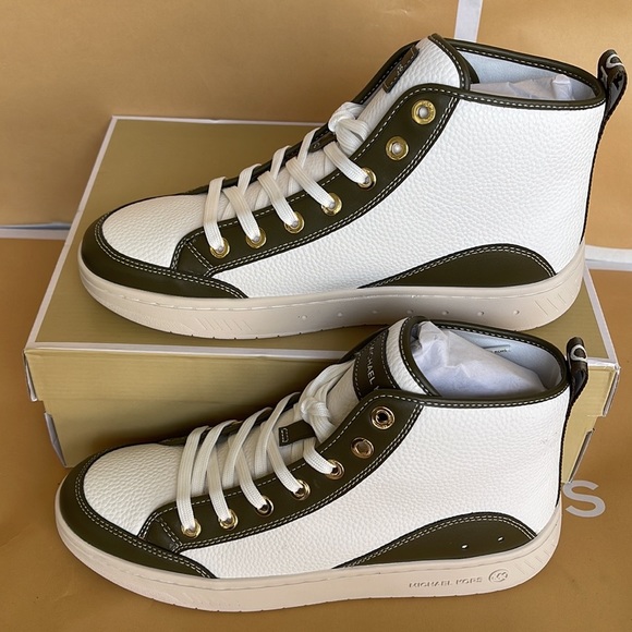 MICHAEL KORS SHEA MID HIGH TOP
FAUX LEATHER
49F3SHFESL
OLIVE
New - Picture 2 of 16